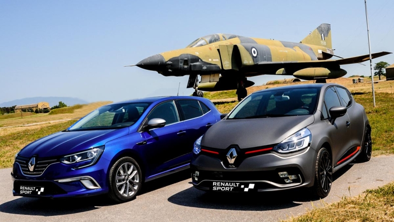 Η Renault Sport συναντά την ελληνική πολεμική αεροπορία
