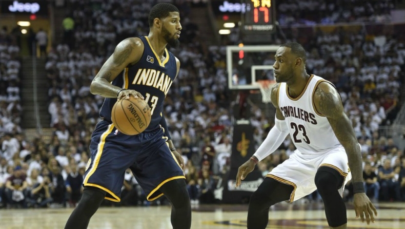 To... επικό texting του Λεμπρόν με τον Πολ Τζορτζ (vid)