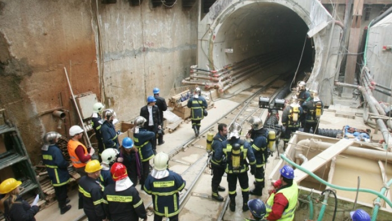 Oι εργασίες στο μετρό της Θεσσαλονίκης διακόπηκαν γιατί εντοπίστηκε τοξικός υδράργυρος