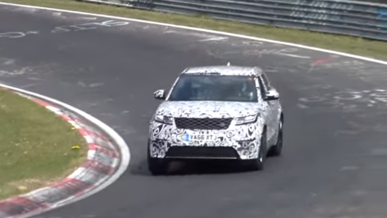 To Range Rover Velar SVR «λιώνει» στο Ring (vid)