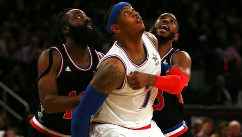 Χάρντεν: «Ο Καρμέλο θα βοηθήσει απίστευτα τους Ρόκετς»