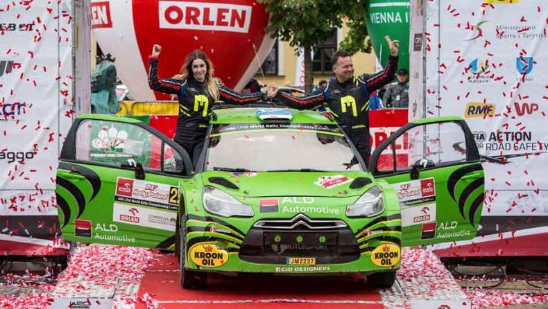 Δεύτερος στο WRC Trophy ο Έλληνας οδηγός