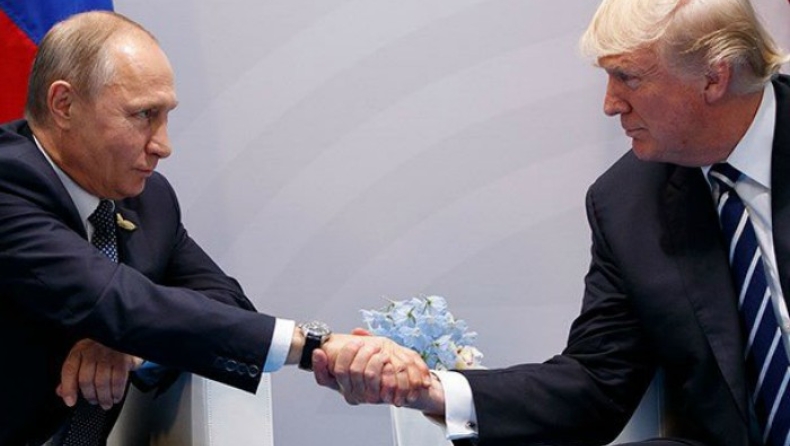 Η πρώτη συνάντηση Τραμπ - Πούτιν κι ακόμα μία viral χειραψία (pics & vid)