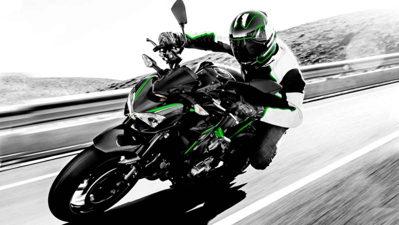 Αγόρασε Kawasaki και οδήγησε με ασφάλεια