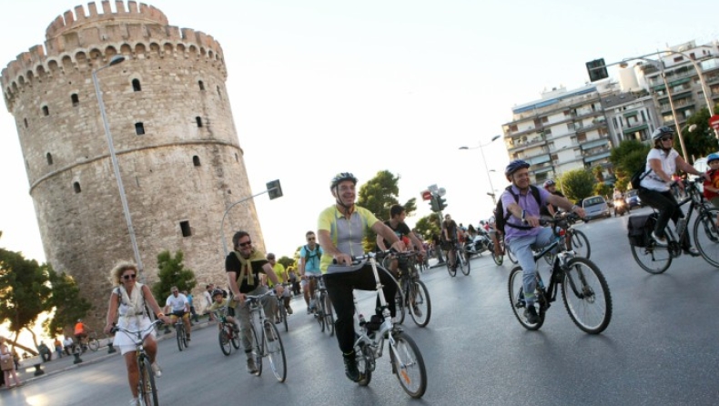 Σε λειτουργία πέντε σταθμοί κοινόχρηστων ποδηλάτων στη Θεσσαλονίκη