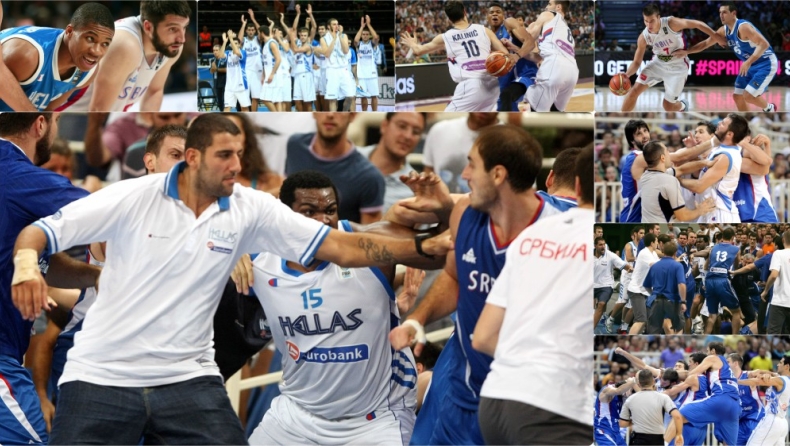 Ελλάδα-Σερβία: «Ξύλο», οδυνηρός αποκλεισμός και... ντεμπούτο Γιάννη! (vids)