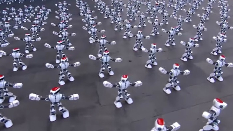1.069 ρομπότ χόρεψαν ταυτόχρονα και μπήκαν στο Γκίνες! (vid)