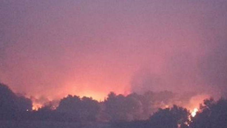 Μάχη με τις φλόγες στη Ζάκυνθο, για 3η μέρα