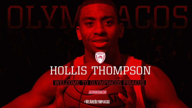 Επίσημο: Ο Χόλις Τόμπσον στον Ολυμπιακό!