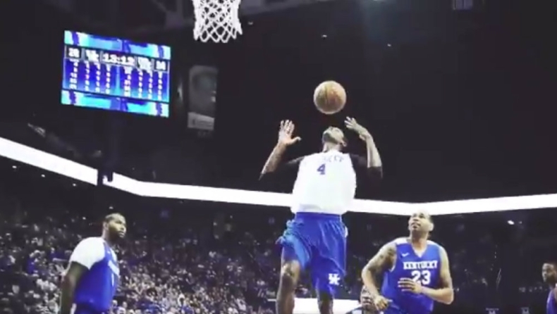 Έβγαλε alley-oop πάσα με το κεφάλι ο Ρόντο! (vid)