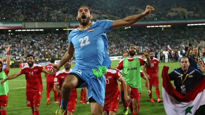 Το κλάμα του Σύριου σπίκερ για την πρόκριση στα μπαράζ (vid)