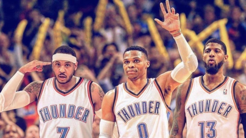 Ο Καρμέλο μετατρέπει το «OKC» σε «ΟΚ3»! (pic)