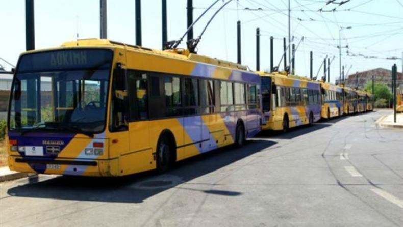 Στάση εργασίας σε τρόλεϊ και λεωφορεία την Πέμπτη (21/9)