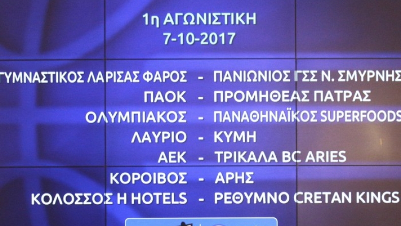 Όλα τα ντέρμπι της φετινής Α1