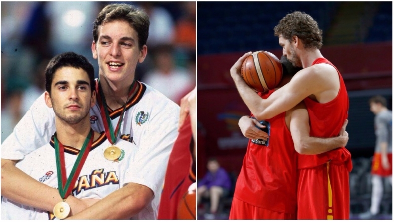 Η αγκαλιά Γκασόλ - Ναβάρο το 1999 και το 2017! (pics)