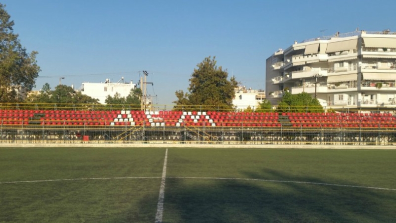 Πεντακόσια καθίσματα στο γήπεδο Μοσχάτου από δωρεά της ΠΑΕ Ολυμπιακός (pics)