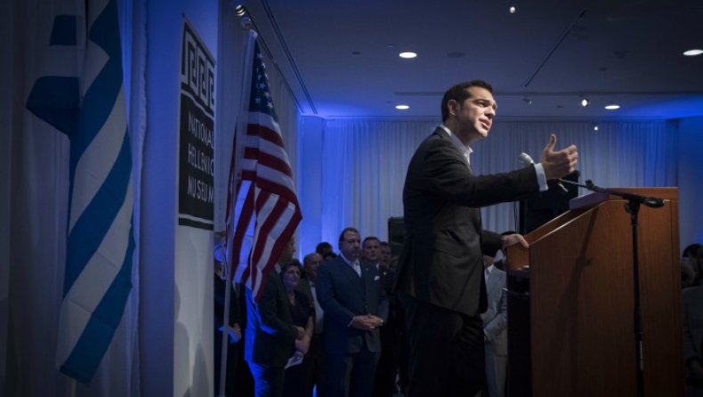 «Η Ελλάδα επέστρεψε» το σύνθημα του Αλέξη Τσίπρα από το Σικάγο