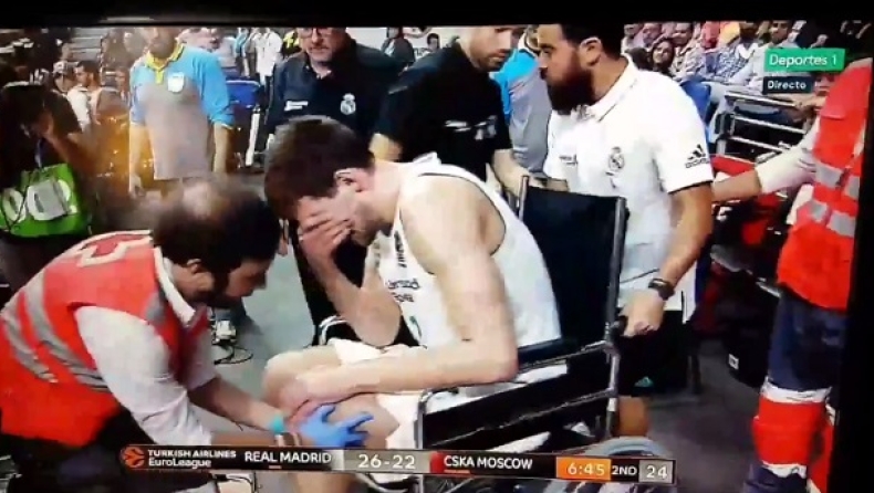 Αποχώρησε με καροτσάκι και κλάματα ο Κούζμιτς! (pic & vids)