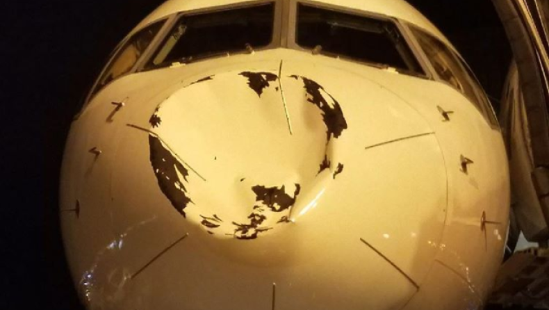 Τρόμαξε με το... κατεστραμμένο αεροπλάνο των Θάντερ ο Καρμέλο! (pic)