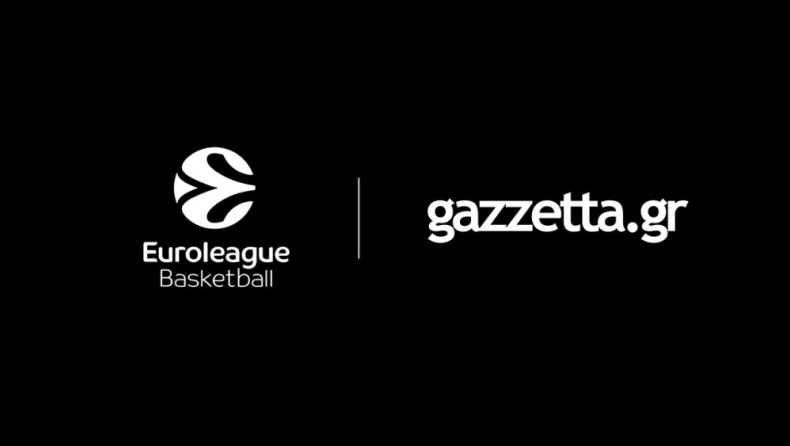 Η Euroleague και το Gazzetta.gr ενώνουν τις δυνάμεις τους στην Ελλάδα!