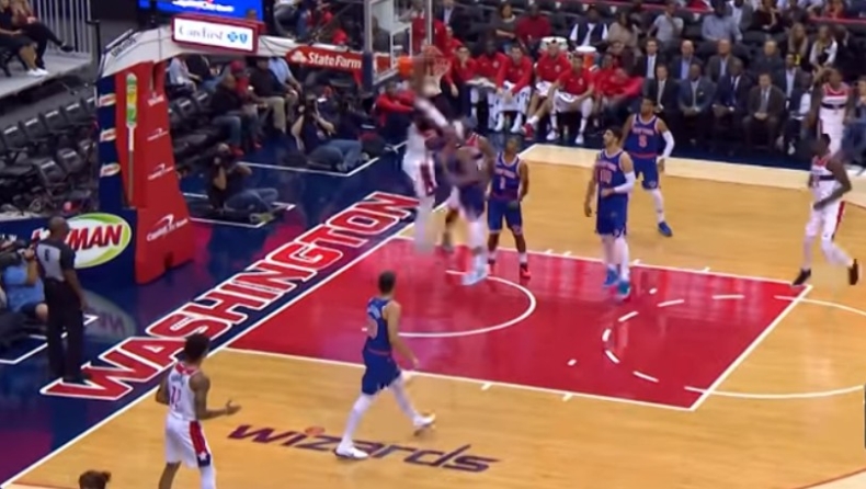 «Iπτάμενος» Ουόλ και clutch Γιάννης στο ΤΟP 5! (vid)