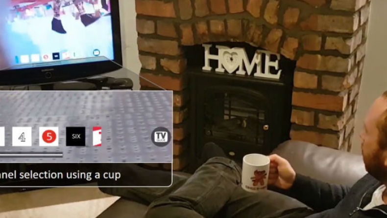 Το τασάκι και το φλιτζάνι μπορούν να γίνουν τηλεκοντρόλ (vid)