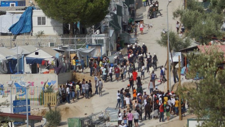 Απεργία πείνας μεταναστών στη Μυτιλήνη