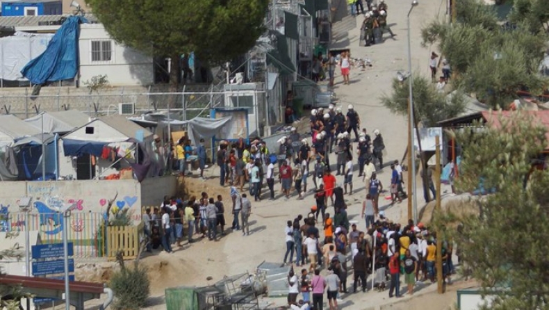 «Στρατόπεδο συγκέντρωσης» η Μόρια σύμφωνα με το Παρατηρητήριο Ανθρωπίνων Δικαιωμάτων