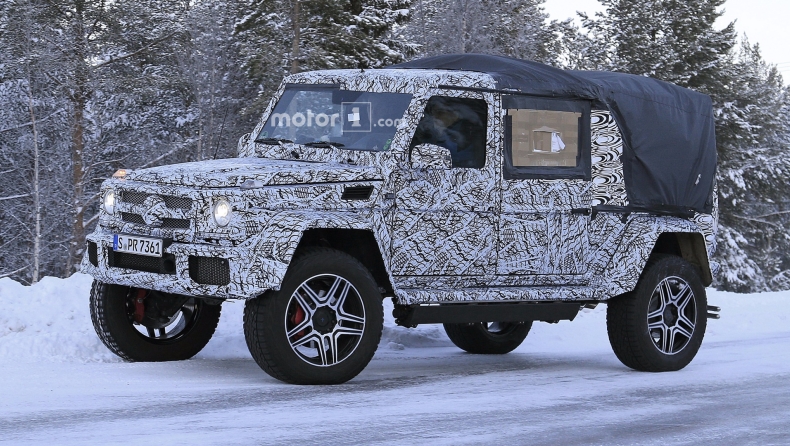 Παραδοσιακή Mercedes η νέα G-Class (pics)