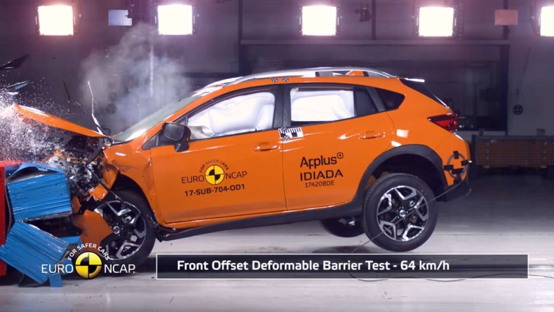 Κορυφαία σε ασφάλεια τα Subaru XV και Impreza (vid)