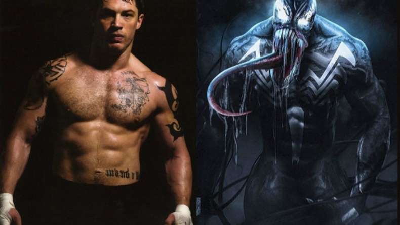 Ο Τομ Χάρντι... έφτυσε αίμα για να χτίσει το σώμα του «Venom» (vids)