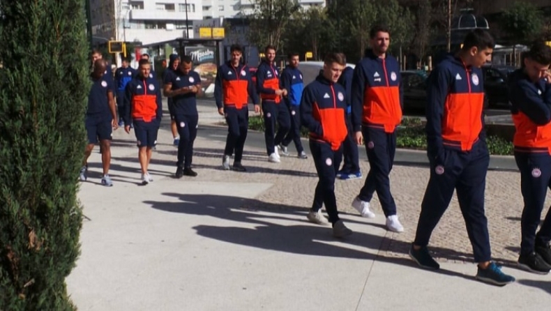 Βόλτα στους δρόμους της Λισαβόνας οι παίκτες του Ολυμπιακού! (pics)