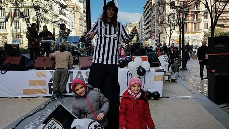 To Χριστουγεννιάτικο πάρτι του ΠΑΟΚ (vid)