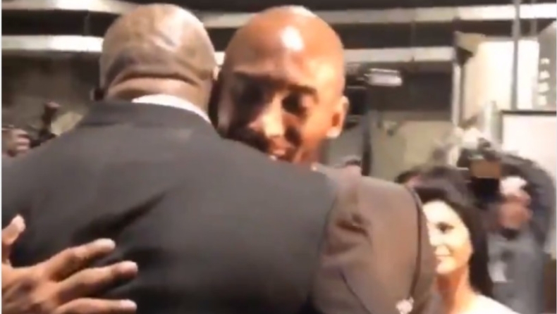 Η συνάντηση του οικογενειάρχη Κόμπι με τον Μάτζικ! (vid)