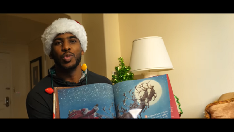 NBAers διαβάζουν χριστουγεννιάτικο παραμύθι και προσφέρουν γέλιο! (vid)