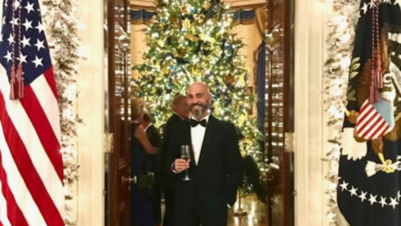 Ο Βαλάντης ξαναπήγε στον Λευκό Οίκο και έβγαλε selfie με τον Τραμπ (pics)