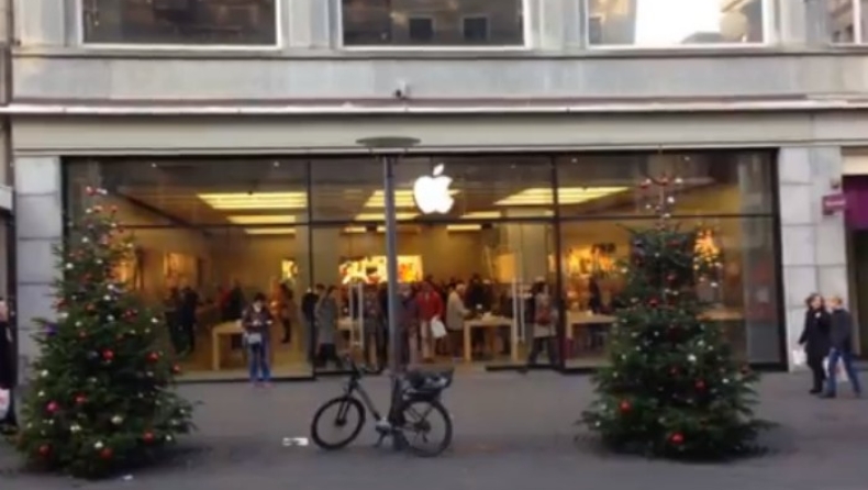 Μπαταρία iPhone έπιασε φωτιά σε κατάστημα της Apple