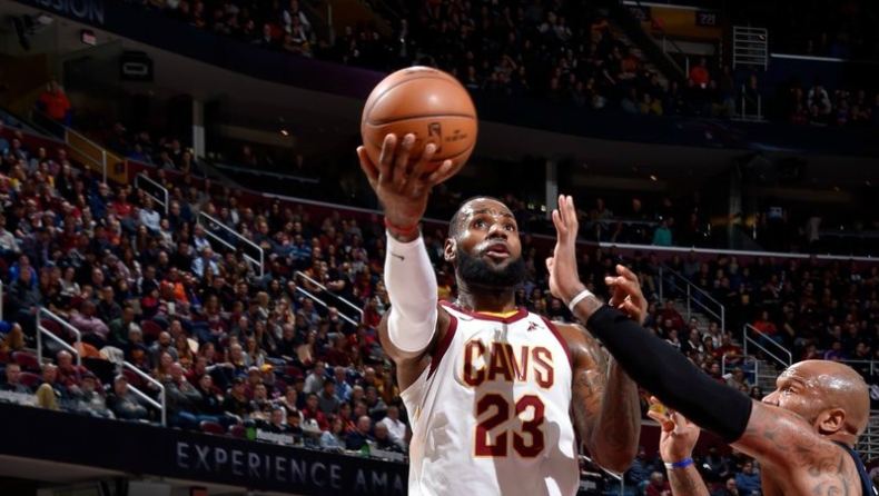 Απιθανη ασίστ από τον ΛεΜπρόν (vid)