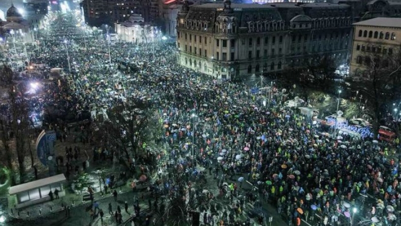Περισσότεροι από 30.000 Ρουμάνοι φώναξαν «όχι στη διαφθορά»