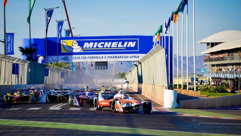 Δέκα προσπεράσεις από τη Formula E στο Μαρόκο (vid)