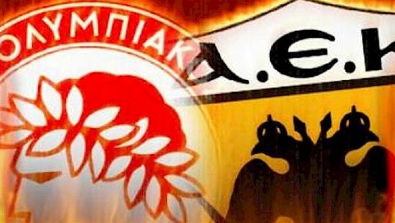 Mάχες Ολυμπιακού - ΑΕΚ δίχως τέλος!