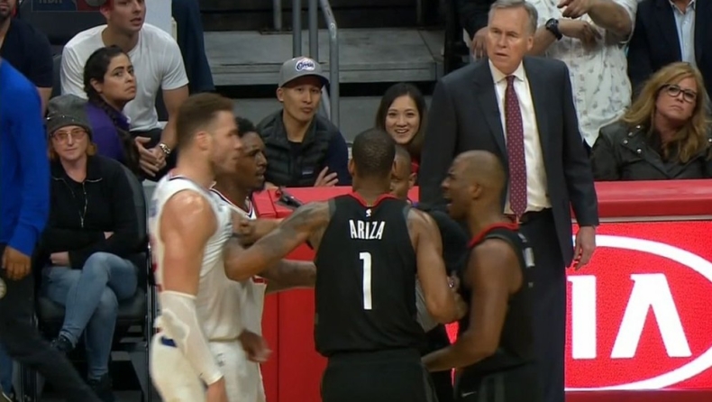 Παραλίγο να πιαστούν στα χέρια Πολ και Γκρίφιν! (vids)