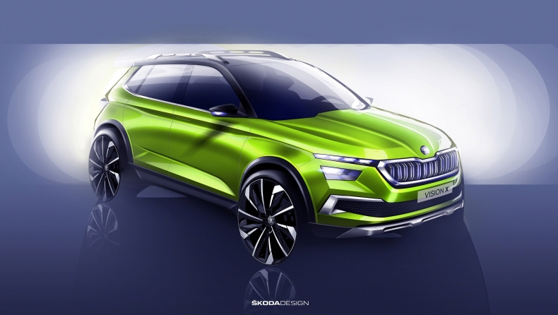 Πρώτες εικόνες του Skoda Vision X