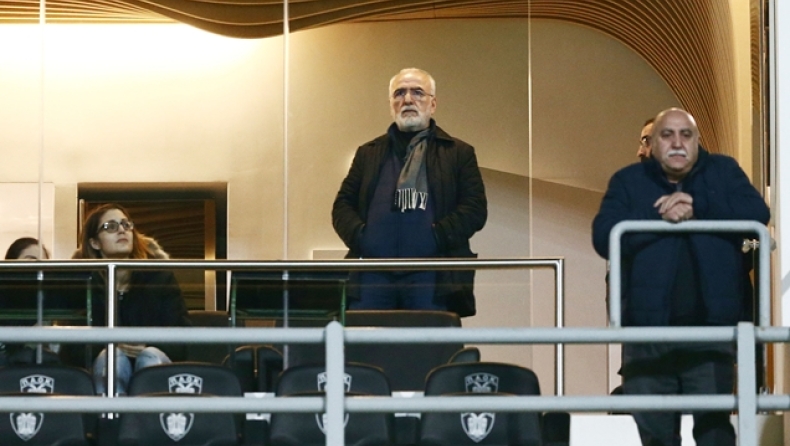 Στα αποδυτήρια ο Σαββίδης