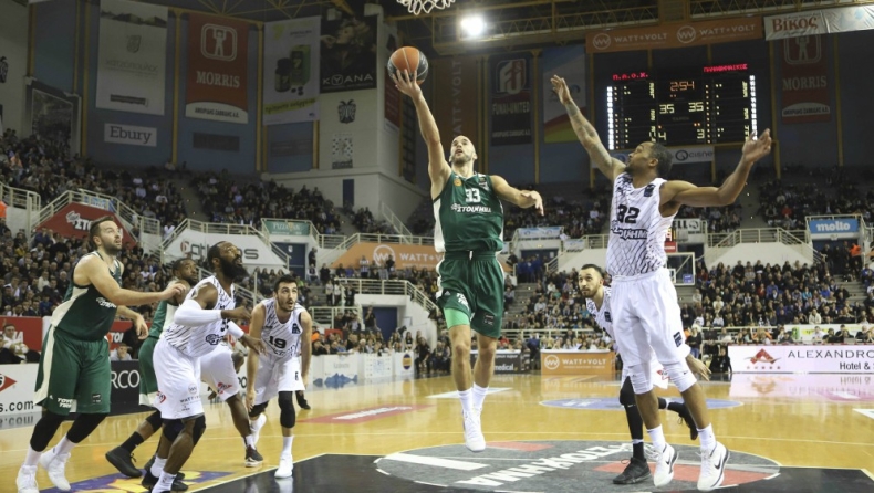 ΠΑΟΚ - Παναθηναϊκός 74-91