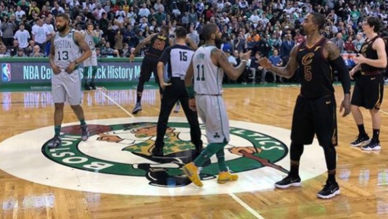 Stepback ο Ίρβινγκ και... τριποντάρα ο Τζέι Αρ Σμιθ! (vids)