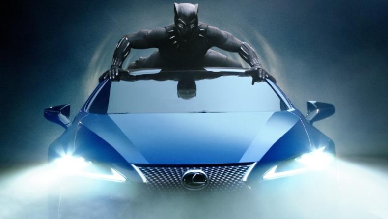 Η Lexus “δαμάζει” τον Μαύρο Πάνθηρα (vid)