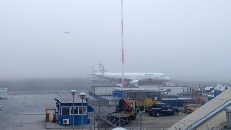 Ακυρώσεις πτήσεων στο αεροδρόμιο «Μακεδονία»