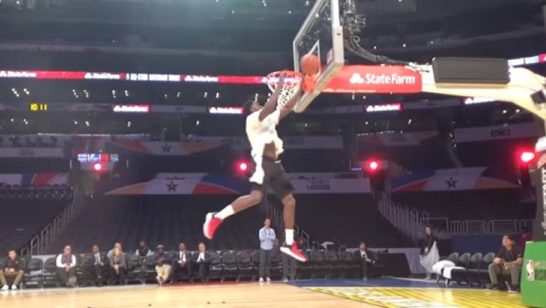 Αν έφτανε τελικό ο Ολαντίπο μ΄αυτό το κάρφωμα το έπαιρνε (vid)