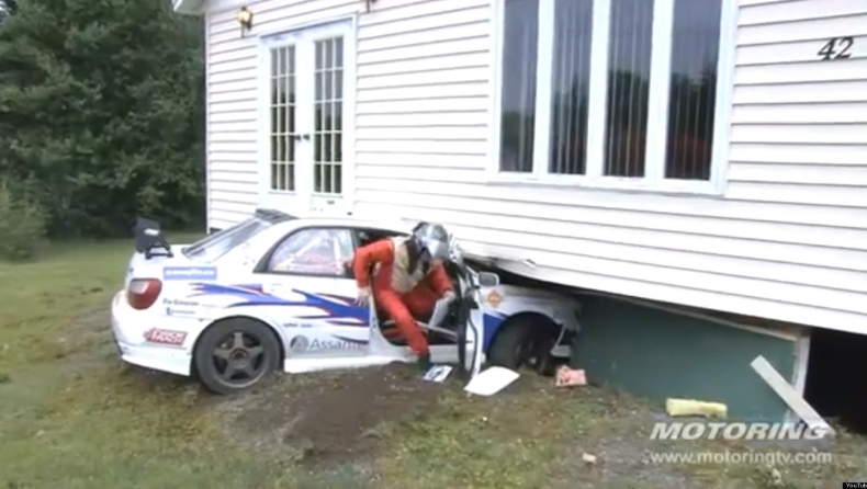 Τα πιο αστεία ατυχήματα στα ράλι (vid)